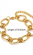 Gouden Statement Chain Armband