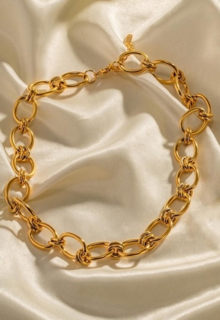 Gouden Statement Chain Ketting