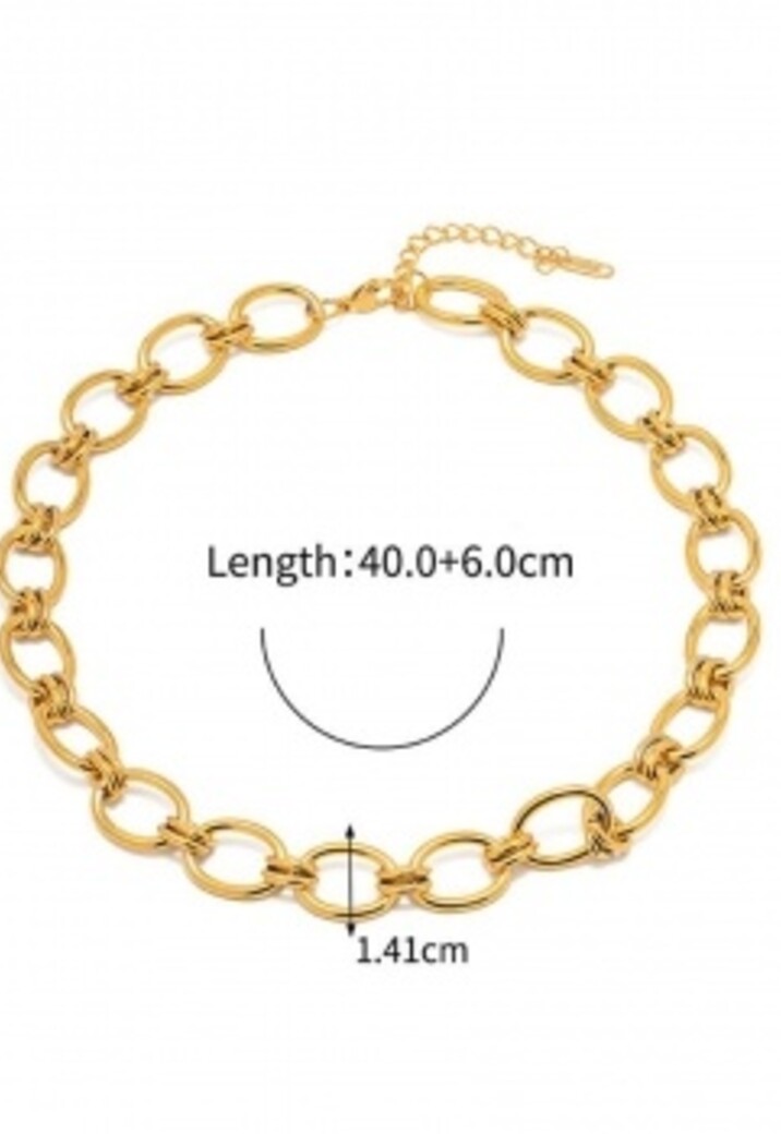 Gouden Statement Chain Ketting