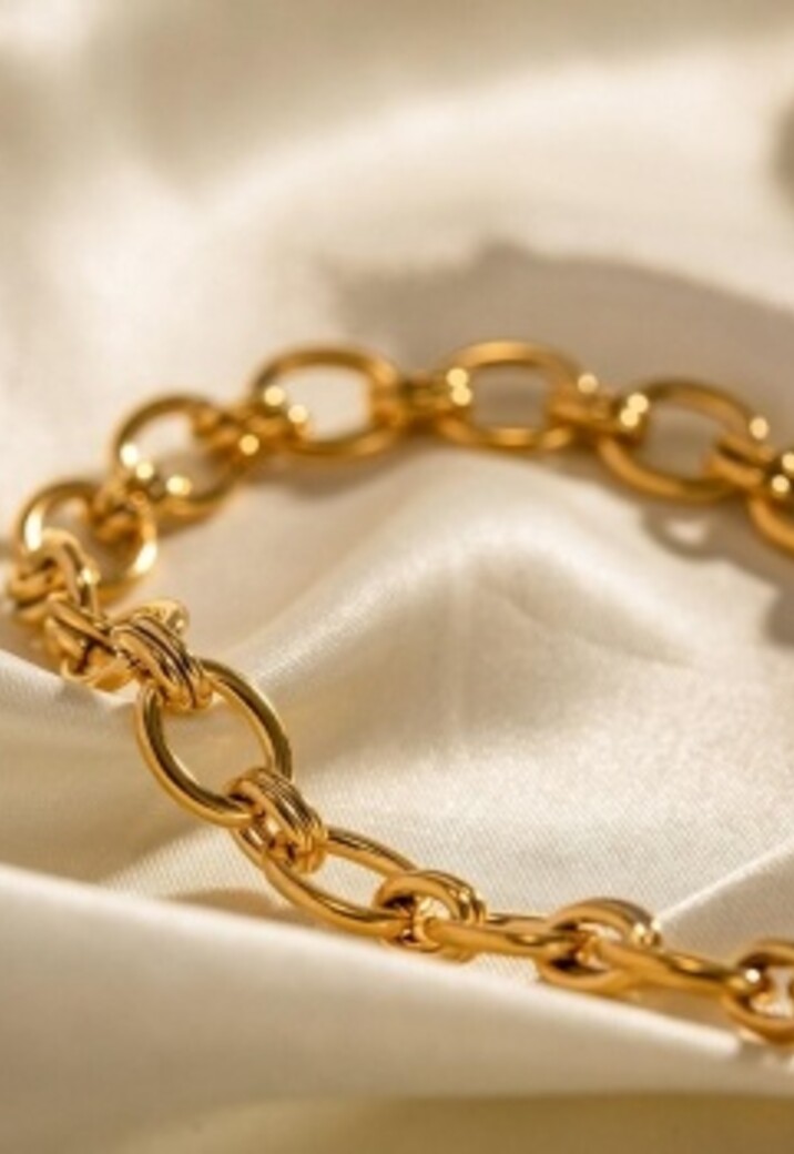 Gouden Statement Chain Ketting