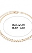 Gouden Heup Bodychain met Steentjes