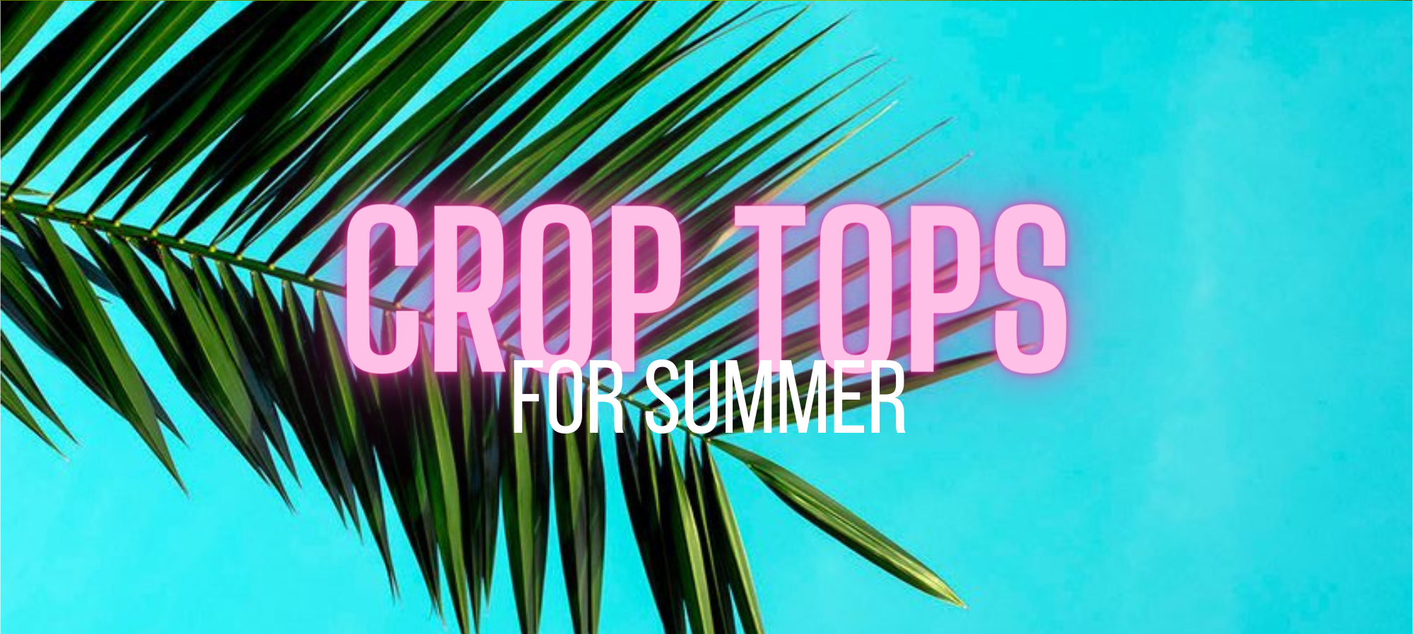 Dé zomer must-have: crop top