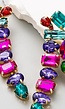 Multicolor Juwelen Oorhangers