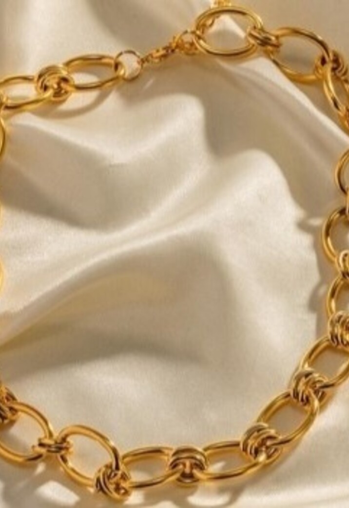 Gouden Statement Chain Ketting