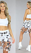 Zilveren Sterren Festival Skirt Bodychain