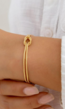 Gouden Geknoopte Armband