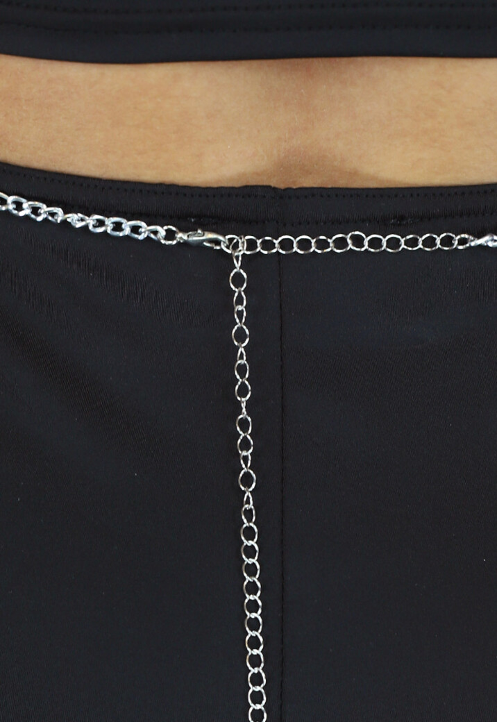 Zilveren Diamond Sexy Bodychain