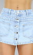 Jeans Look Skort met Zakken