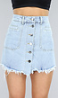 Ripped Skort met Riem