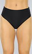 Basic Zwart High Waist Bikinibroekje