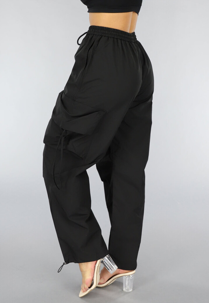 Zwarte Parachute Cargo Broek