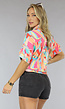 Luchtige Multicolor Print Blouse