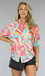 Luchtige Multicolor Print Blouse