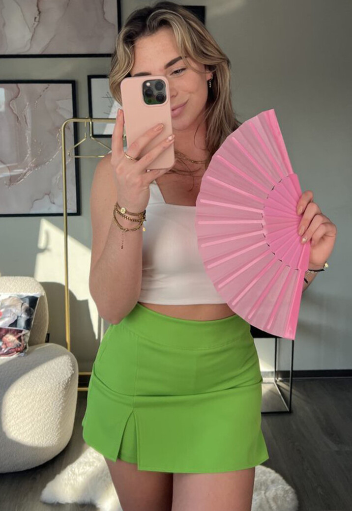 Festival Plastic Waaier Roze