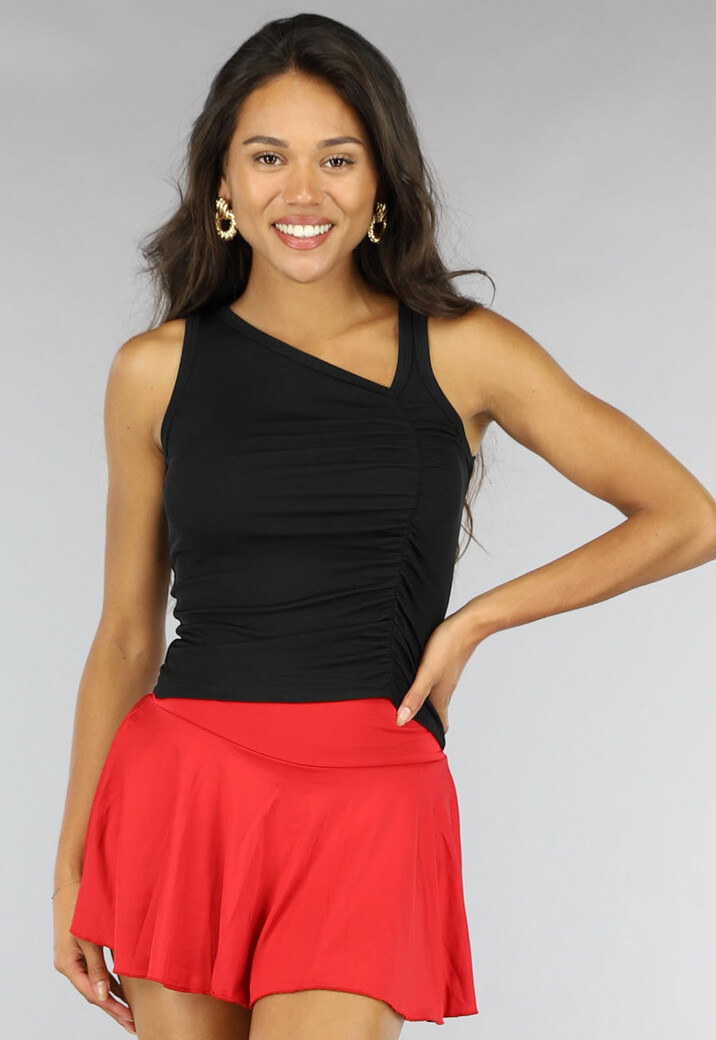 Zwarte Asymmetrische Top