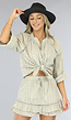 Beige Broderie Boho Two Piece