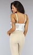 Witte Push Up Glamour Bustier