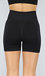 Kort Zwart Ribstof Sport Broekje