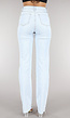 Lichtblauwe Tall Jeans met Scheuren
