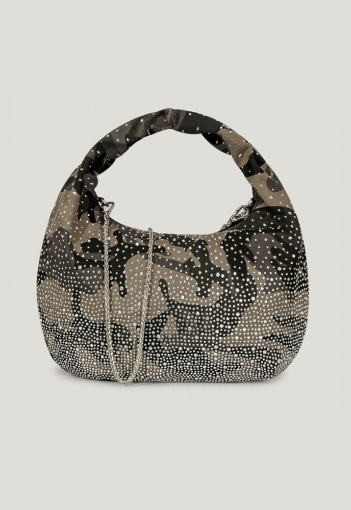 Camouflage Handtas met Glitters