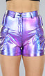 Paarse Holografische Cargo Short