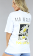 Wit T-Shirt met Madelief Print