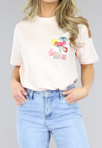 Zalmroze Oversized Trippy T-Shirt