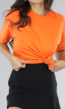 Oranje Basic Oversized T-Shirt