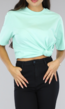 Mint Basic Oversized T-Shirt