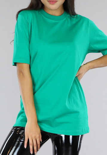 NEW0504 Groen Basic Oversized T-Shirt