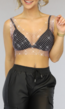 OP=OP! Lila Fishnet Topje met Strass