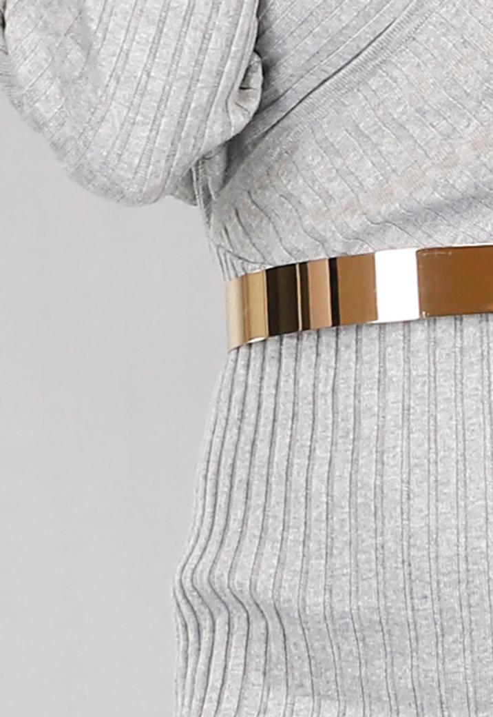 Gouden Metal Mirror Riem