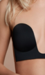 Backless U-Style Push-Up Bra Zwart