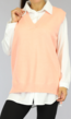 Roze Loose-Fit Spencer