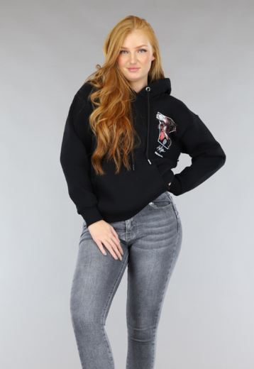 OP=OP.14.AV Zwarte Urban Culture Oversized Hoodie