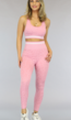 BF2023 Hight Waist Roze Sport Set