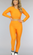 BF2023 Oranje Longsleeve 2-Piece met Schakelpatroon