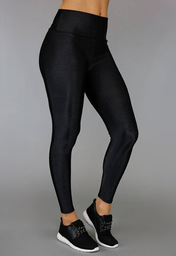 Zwarte Shiny Legging