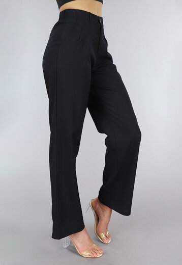 Zwarte Paperbag Broek