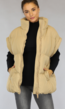 OP=OP! Oversized Bodywarmer Camel