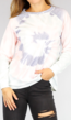 Loose-Fit Comfy Tie Dye Sweater