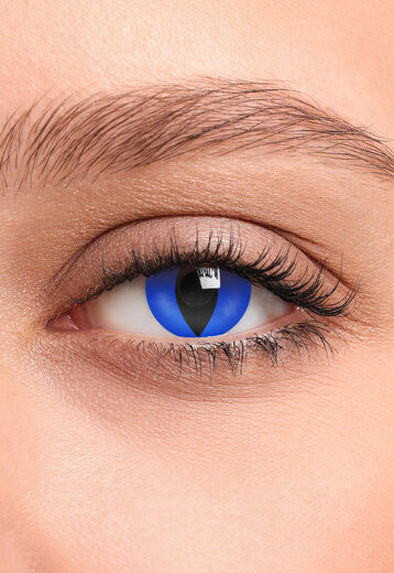 SALE50 Blauwe Cat-Eye Crazy Lenzen