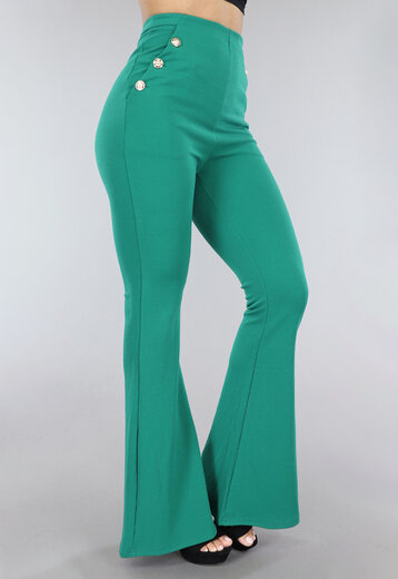 BF2023 Groene Flair Broek