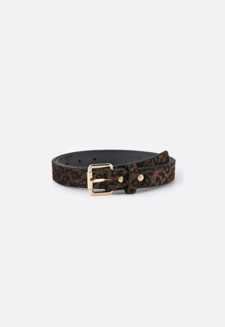 Basic Riem met Luipaard Print