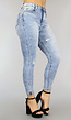 OP=OP! Lichtblauwe Super High Waist Skinny Jeans