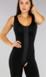 BF2023 Zwarte Bodyshaper met Open Kruis