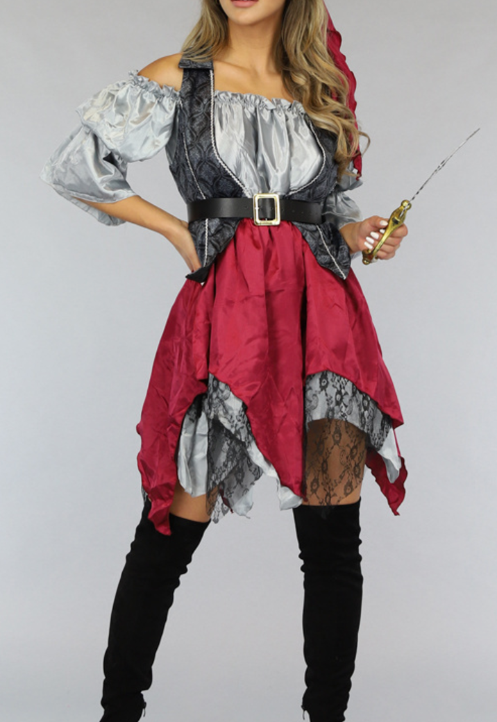 Piraten Kostuum met Accessoires