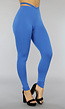 BF2023-1 Blauwe Legging met Straps