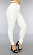 BF2023 Witte Legging met Straps