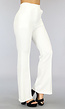 BF2023 Witte Pantalon met Flair Pijpen